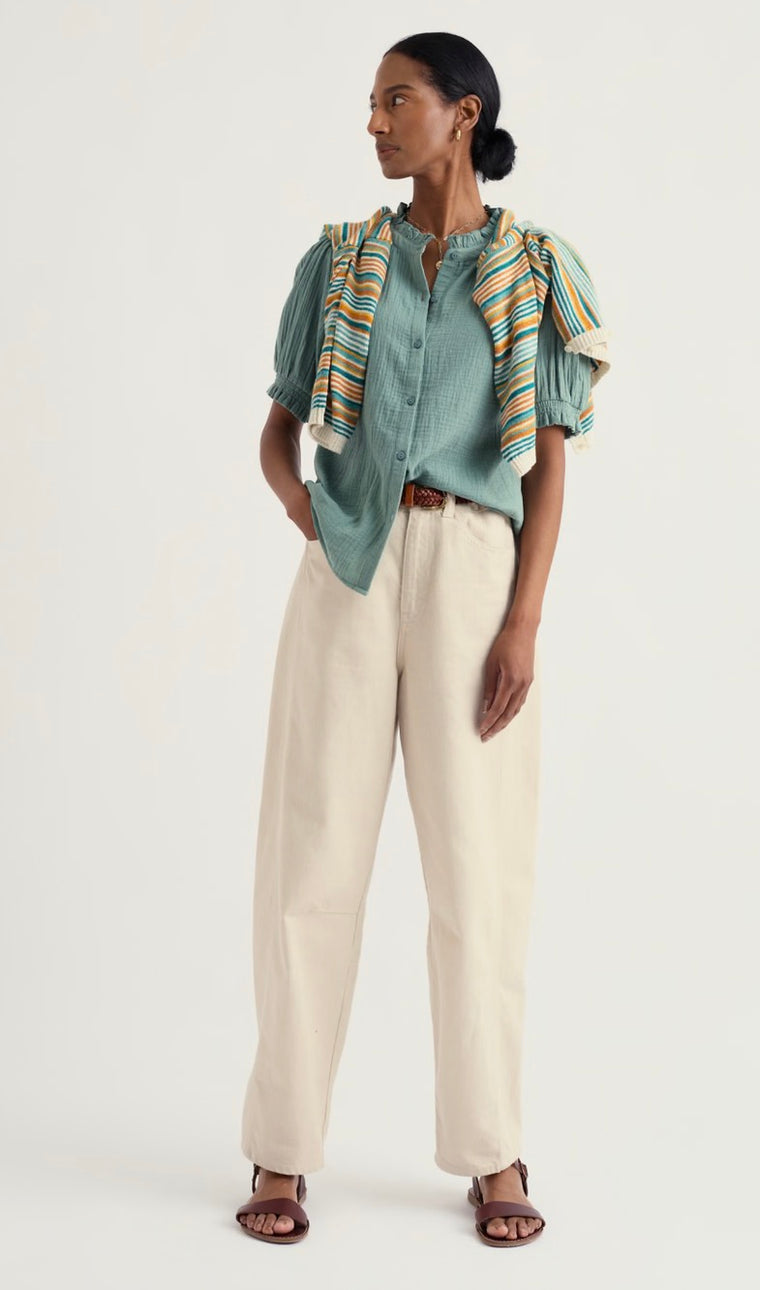 Seasalt Women's Shore Path Shirt | Sardine