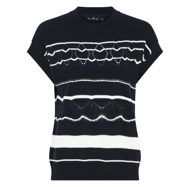 Micha Women’s Jumper Navy/White 180 136