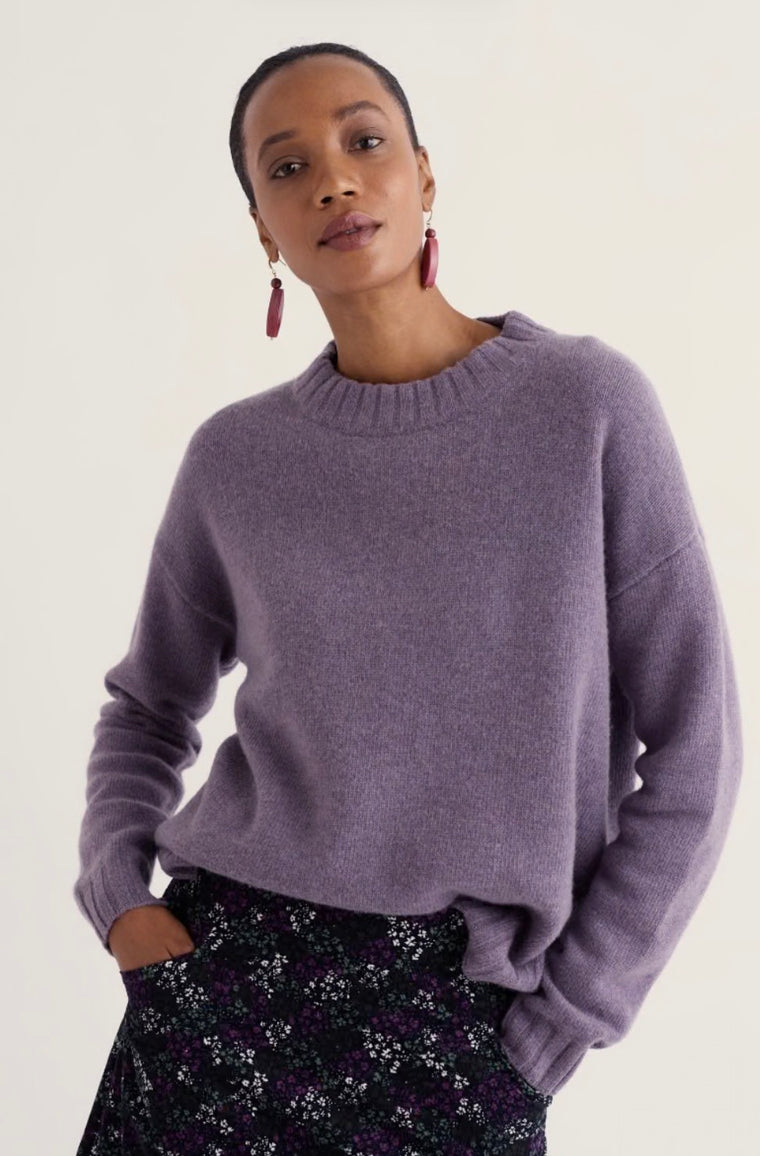 Seasalt Women’s Evening Bay Jumper - Echium