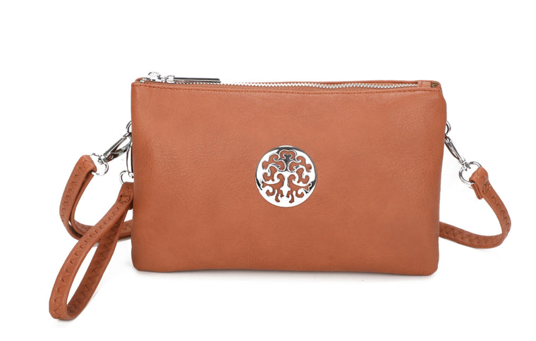 Bags Women’s Wristlet Purse - Crossbody Mini Bag | Brown 369