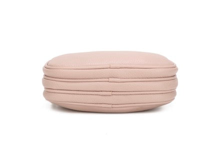 Pink bag on a white background
