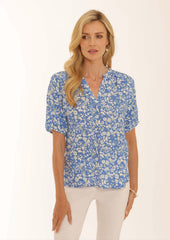Pomodoro floral print blouse in our Women’s clothing Lincolnshire Boutique.