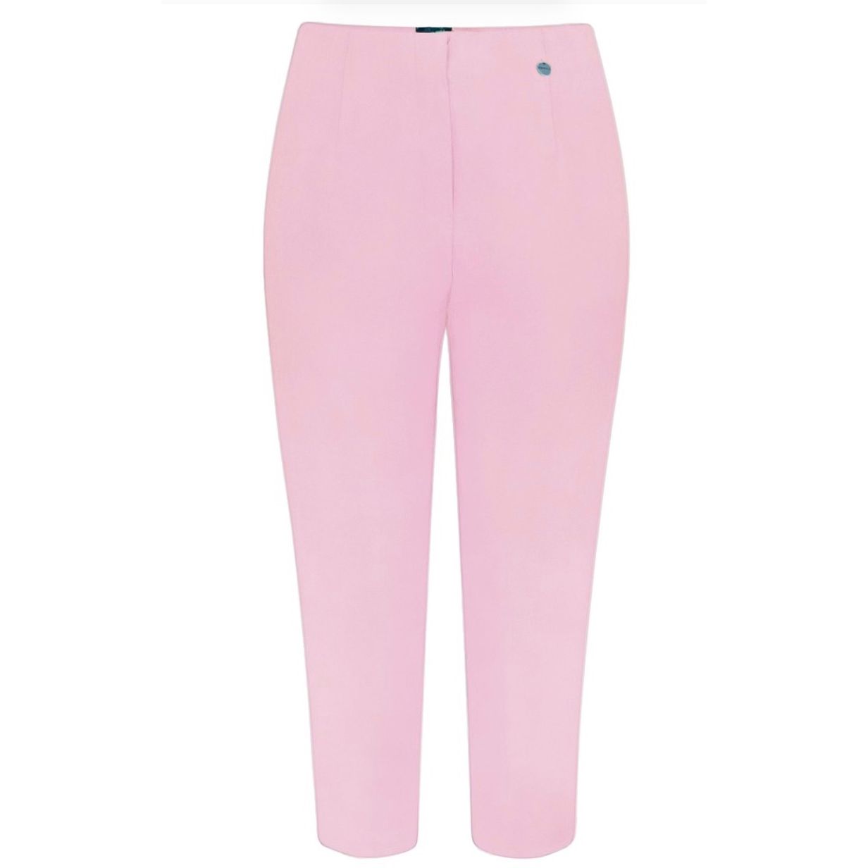 Robell Women's Lincolnshire Capri pants in pale pink