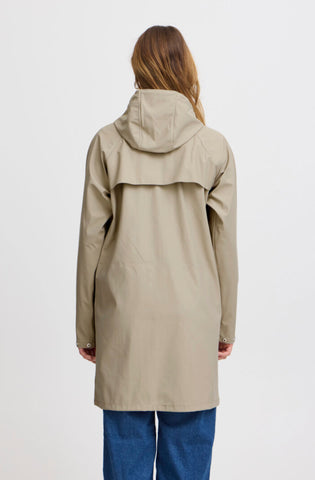 Ichi Women’s Ihtazi JA Raincoat | Doeskin