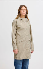 Ichi Women’s Ihtazi JA Raincoat | Doeskin