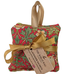 The Wheatbag Company Women’s Hanging Lavender Sachet |William Morris Strawberry Thief Crimson