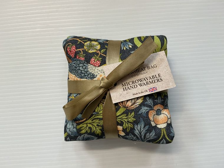 The Wheatbag Company Women’s Handwarmers | William Morris Strawberry Thief Navy
