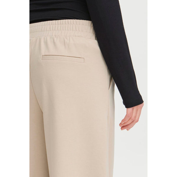 Ichi Women’s Trousers Doeskin - Ihkate Sus Wide Pants