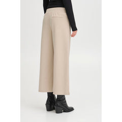 Ichi Women’s Trousers Doeskin - Ihkate Sus Wide Pants