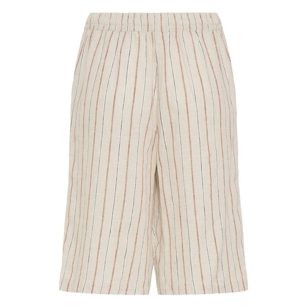 Ichi Women’s Ihlinno Shorts - Brown Stripe