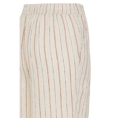 Ichi Women’s Ihlinno Shorts - Brown Stripe