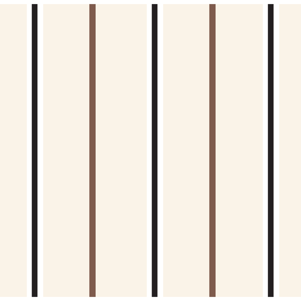 Ichi Women’s Ihlinno Shorts - Brown Stripe