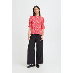 Ichi Women’s Ihvera SH24 Shirt - Teaberry Flower