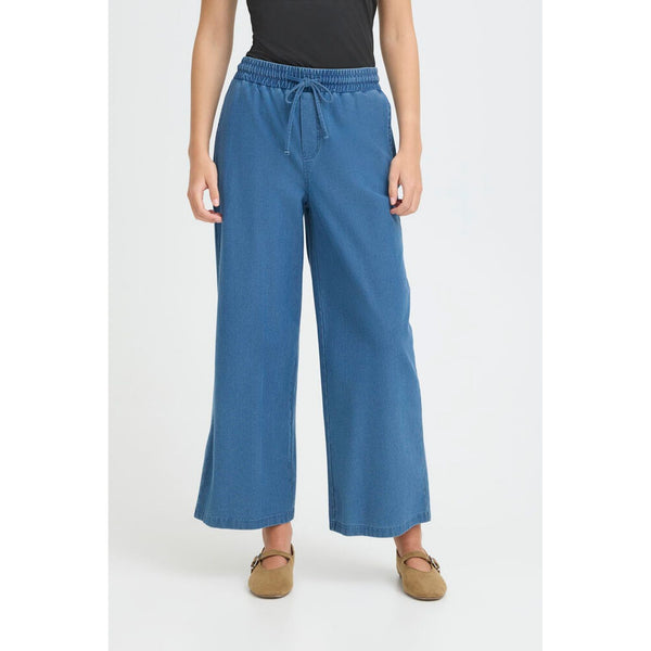 Ichi Women’s Ihkate Denim PA2 Trousers - Kate Denim