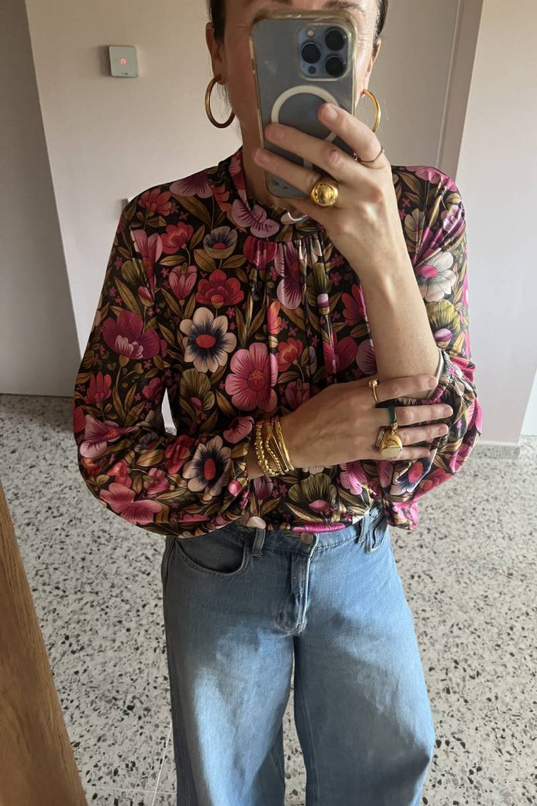 Onjenu Women’s Amber Top | Vintage Pink Floral