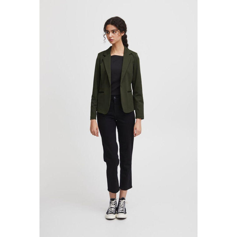 Ichi Women’s Kate Blazer Forest Night | Ihkate Bl