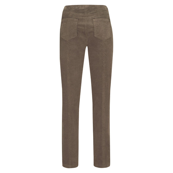Robell Women’s Fine Cord Trousers Bella 73cm | 52457 54363 | Col-17 Taupe