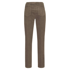 Robell Women’s Fine Cord Trousers Bella 73cm | 52457 54363 | Col-17 Taupe