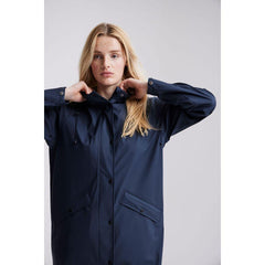 Ichi Women’s  Ihtazi JA Raincoat | Total Eclipse