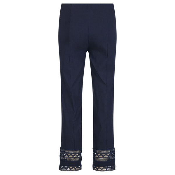 Robell Women’s Trousers Marie 09 68cm | 53489 5499| Col 69 Navy