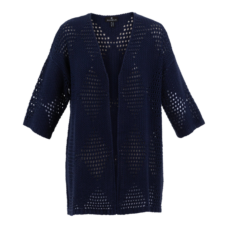 Marble Women’s Cardigan Navy | 7343 103