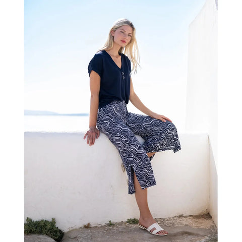 Marble Women’s Trousers Navy | 7407 103