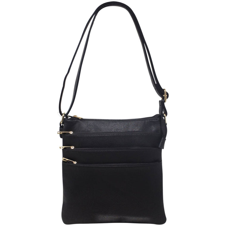Bags Women’s Monotone Crossbody Bag | Black YX103
