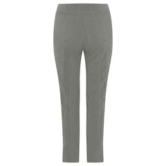Robell Women’s Trousers Capri Seersucker Marie 07 55cm | 51576 54554 | Col - 881 Khaki