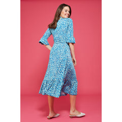 Onjenu Women's Leslie Midi Dress | Medsea Blue