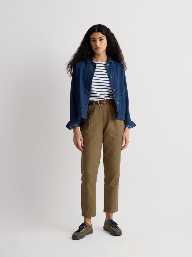 Seasalt Womens Nanterrow Trousers Regular | Seagrass