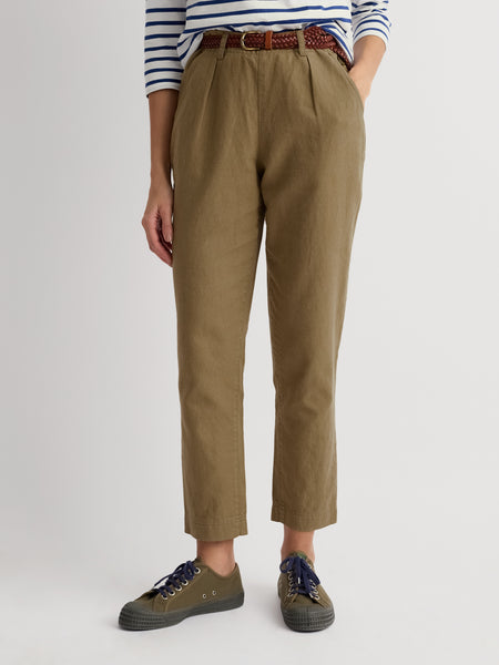Seasalt Womens Nanterrow Trousers Regular | Seagrass