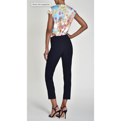 Robell Women's Trousers Cropped Super slim Rose 09 68cm | 51527 5499 | Col - 69 Navy