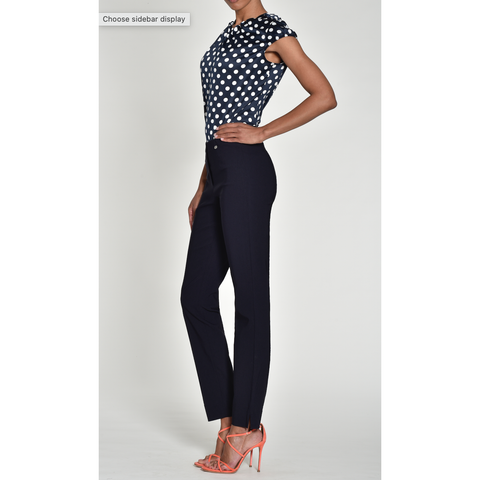 Robell Women's Trousers Marie 73cm | 51412 5499 | Col - 69 Navy