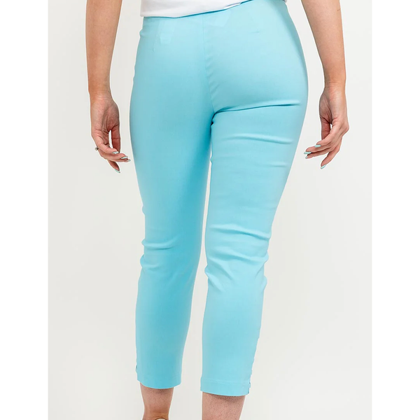 Robell Women’s Trousers Lena 09 65cm | 52550 5499 Col 760 Turquoise