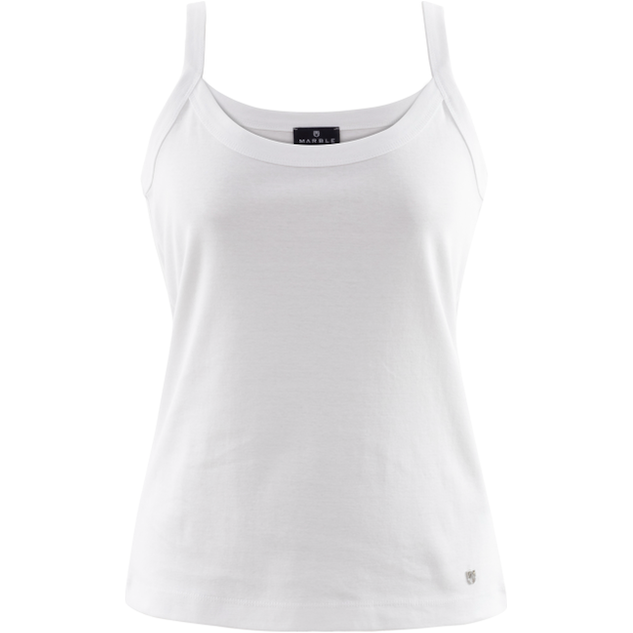 Marble Women’s Vest Top White | 2534 102