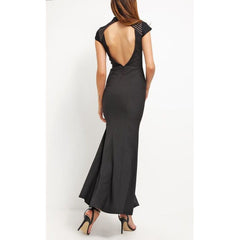 Jarlo Women's Black Long Dress | Kassidy