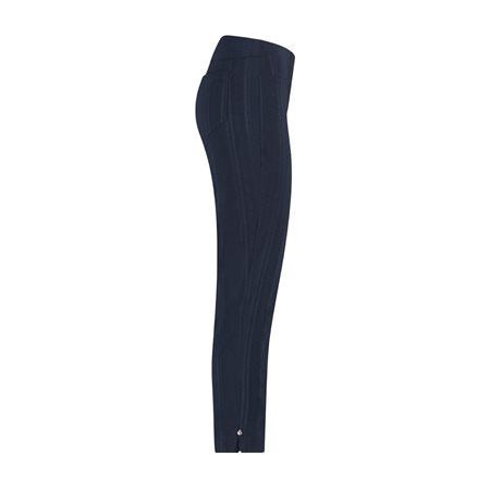 Robell Women’s Trousers Seersucker Rose 09 68cm | 51622 54554 | Col - 69 Navy