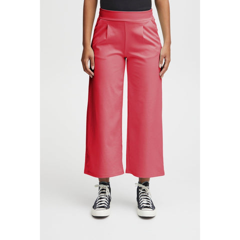 Ichi Women’s Wide Trousers | Ihkate Sus Wide Pants Carmine