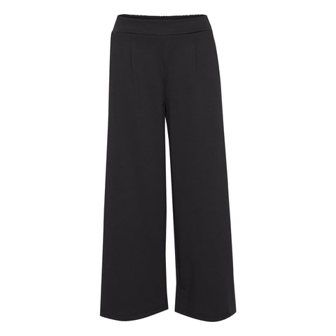 Ichi Women’s Trousers | IhKate Sus Wide Pants Black