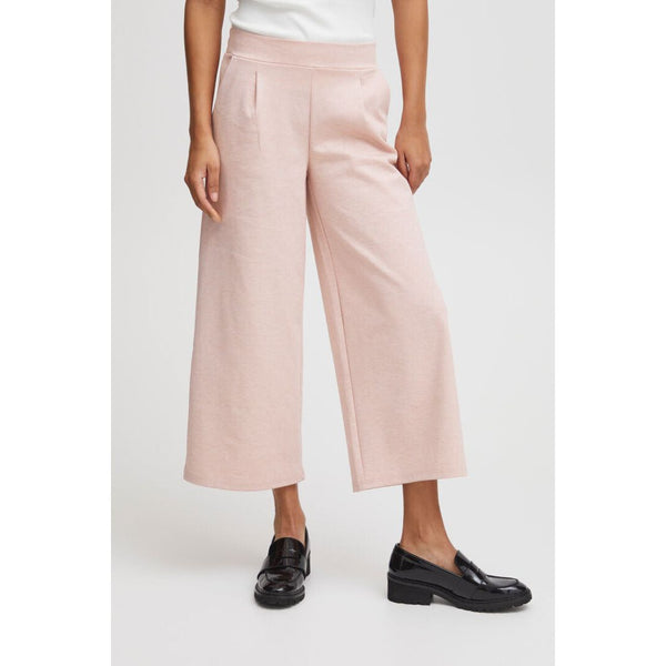 Ichi Women’s Trousers Rose Smoke | Ihkate Sus Wide Pants