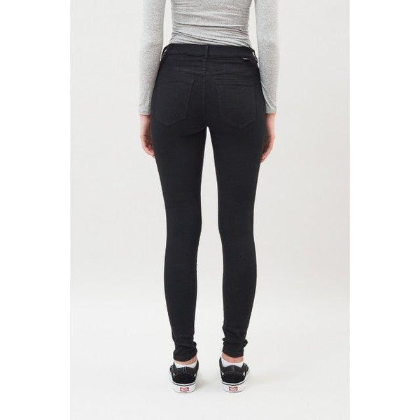 Dr Denim Women's Jeans | Lexy black ripped knees