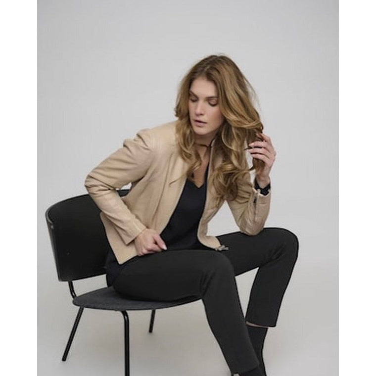 Rino & Pelle Women’s Leather Jacket | Luise Latte
