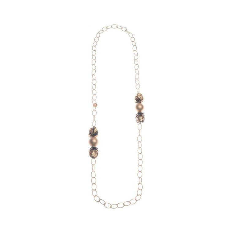 Sonata Women’s Jewellery Necklace | Bronze Gold